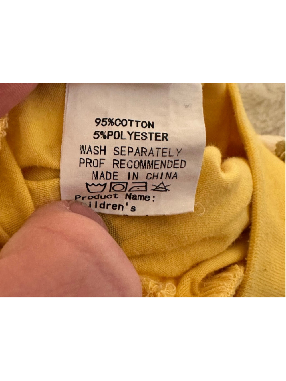 Baby Unbranded Matching Set 6-12 Months Yellow Daisy - Picture 5 of 5